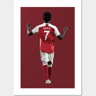 Bukayo Saka Posters and Art